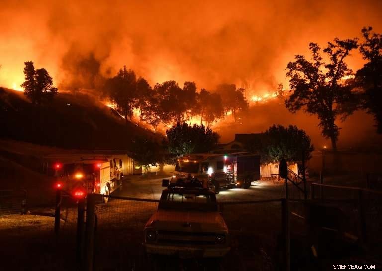 Thousands of Firefighters Battle California’s Largest Wildfires