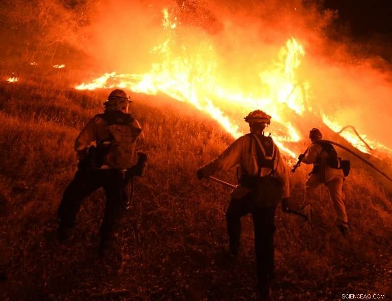 Thousands of Firefighters Battle California’s Largest Wildfires