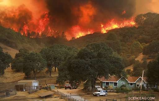 California Wildfire Generates Deadly Fire Tornado