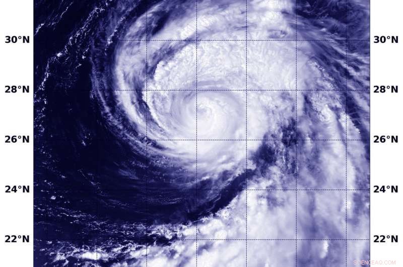 NASA s Suomi NPP Satellite Records Typhoon Shanshan Over Northwestern Pacific
