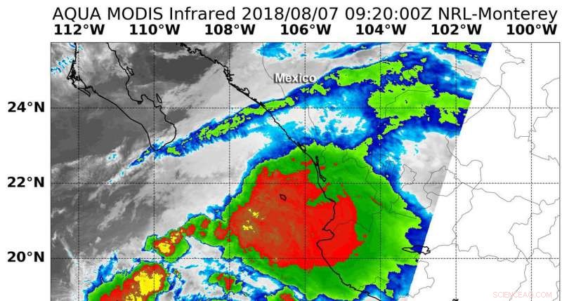 NASA Observes Weakening of Tropical Storm Ileana Due to Two Key Factors