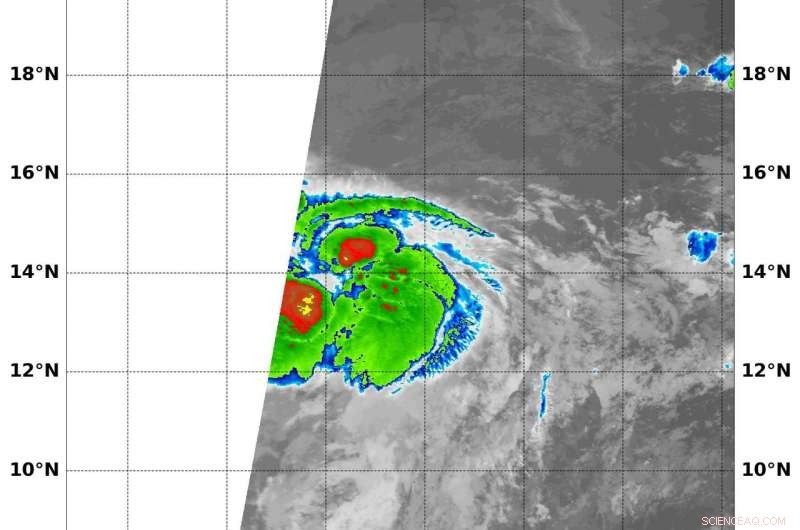 NASA s Infrared Imaging Captures Early Development of Tropical Storm Kristy