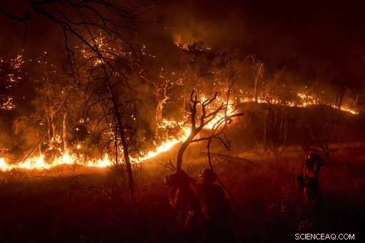 14,000 Firefighters Battle 18 Major California Fires