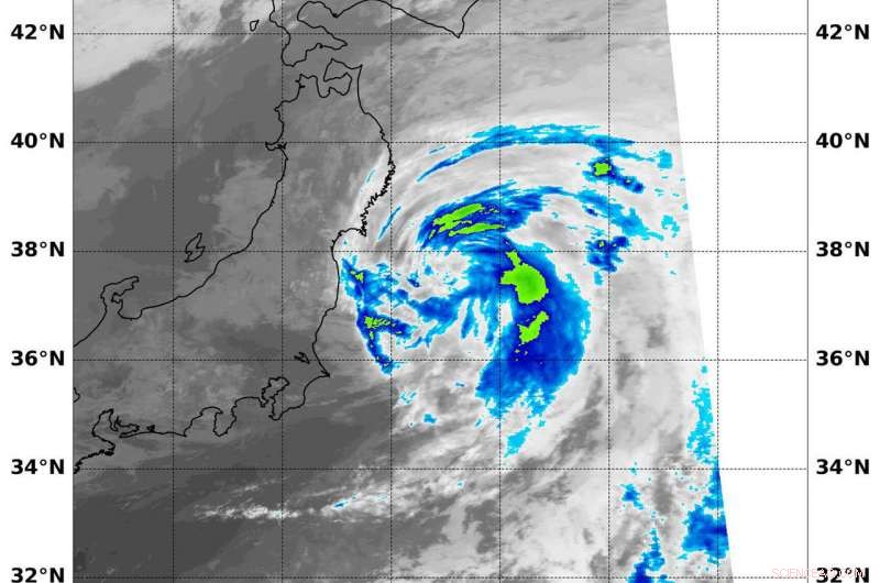 NASA’s Terra Satellite Detects Diminished Strength of Tropical Storm Shanshan