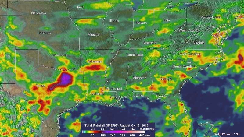 NASA s IMERG Data Highlights Heavy Rainfall Across Eastern United States