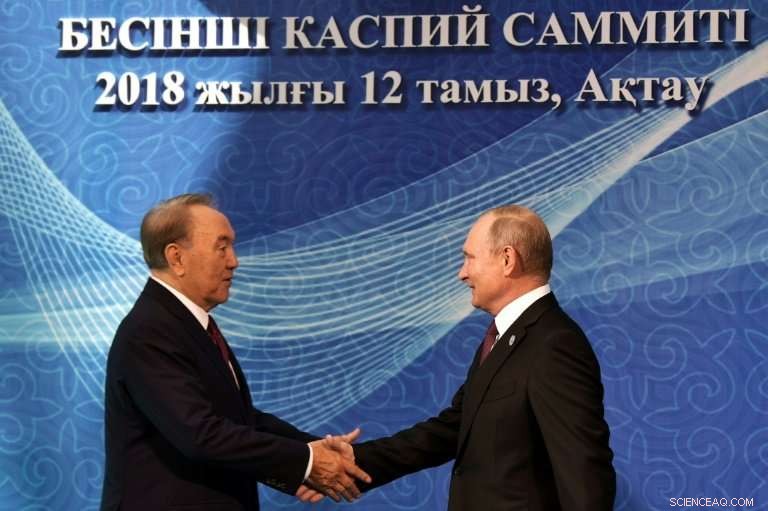 Five Caspian Nations Sign Landmark Convention on Sea’s Legal Status