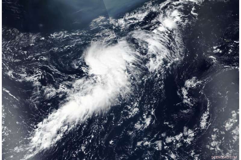 NASA Images Formation of Fifth Atlantic Tropical Depression