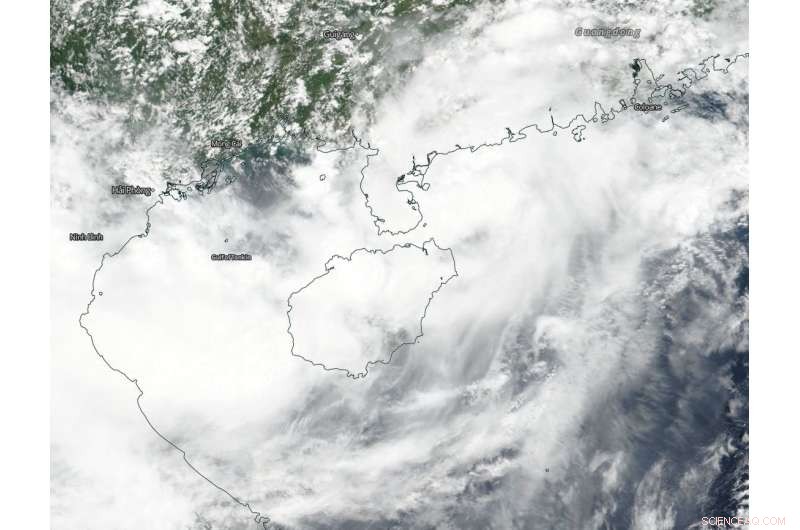 NASA Tracks Tropical Storm Bebinca Near Hainan Island