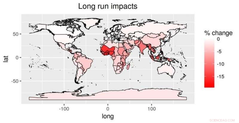 Potential $23 Trillion U.S. Economic Loss as Temperatures Reach 4°C by 2100