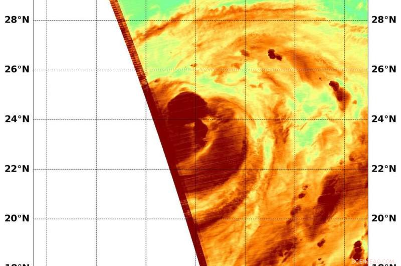 NASA Analyzes Water Vapor in Typhoon Soulik