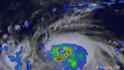 GPM Satellite Reveals Intense Storm Structure of Hurricane Lane
