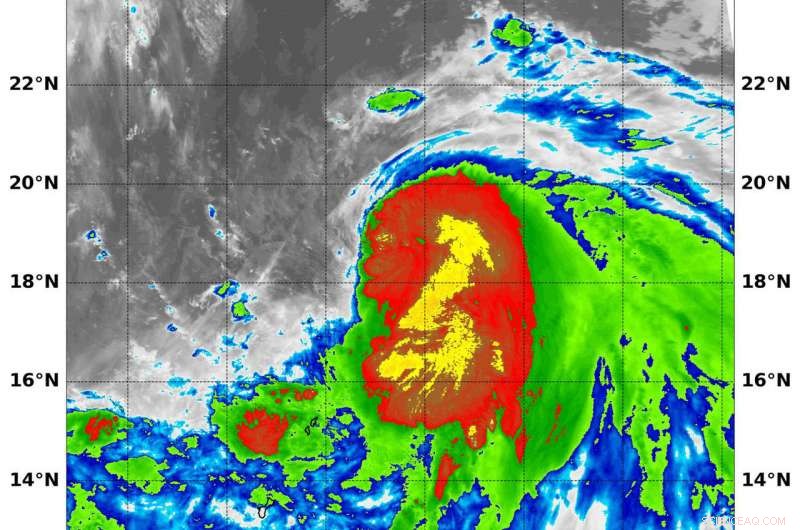 NASA Discovers Picasso-Style Face in Tropical Storm Cimaron s Intense Storms