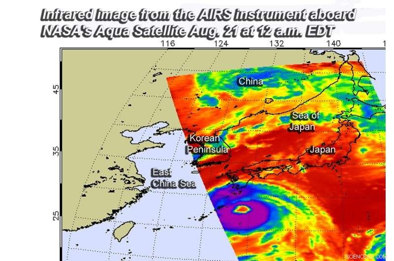 NASA s Aqua Satellite Detects a 50-Mile Wide Eye of Typhoon Soulik