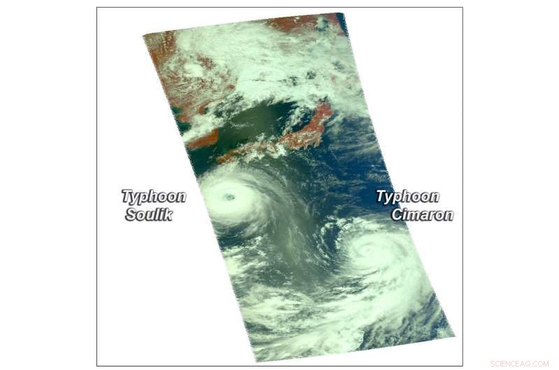 NASA s Aqua Satellite Detects a 50-Mile Wide Eye of Typhoon Soulik