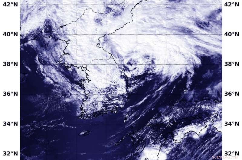 NASA monitors Tropical Storm Soulik as it enters the Sea of Japan