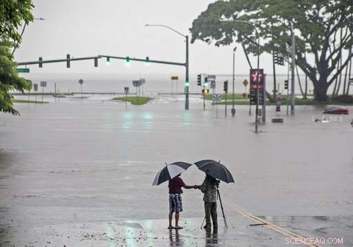 Five Individuals Rescued Amid Flooding During Hurricane s Heavy Rainfall in Hawaii