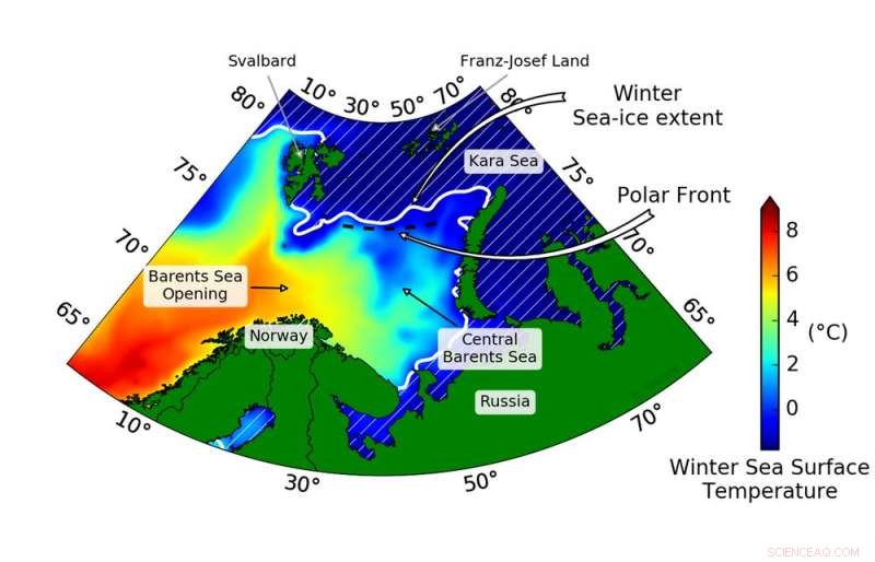 Europe s Severe Weather Tied to Declining Barents Sea Ice and Rising Temperatures