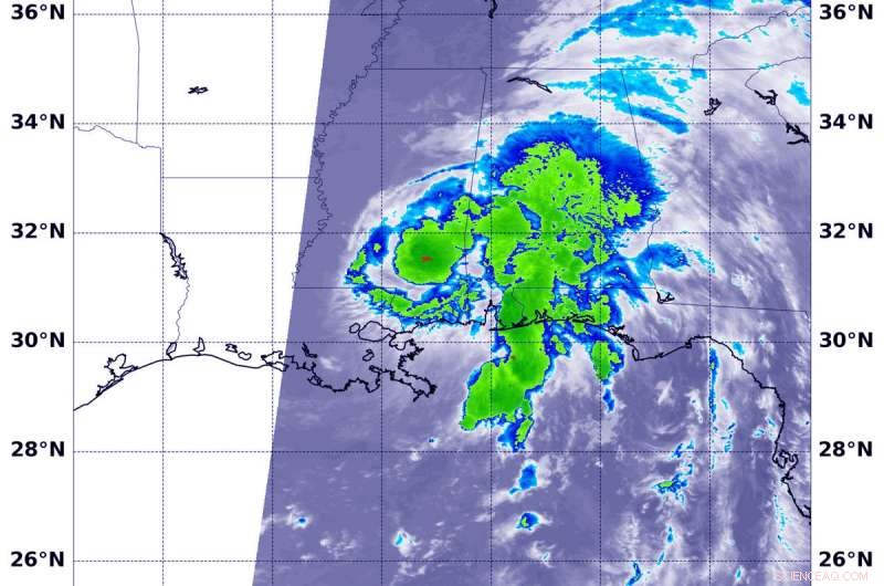 NASA Detects High Rainfall Likelihood in Tropical Storm Gordon