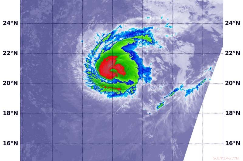 Suomi NPP Satellite Tracks Hurricane Florence Intensifying into Major Category