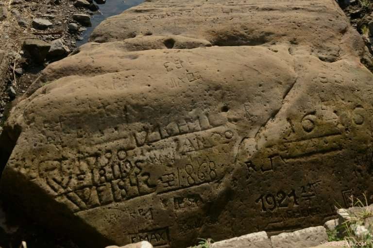 Elbe Hunger Stone Unveils a Century-Old Drought Chronicle