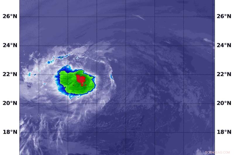 NASA Reports Declining Strength of Tropical Depression Paul
