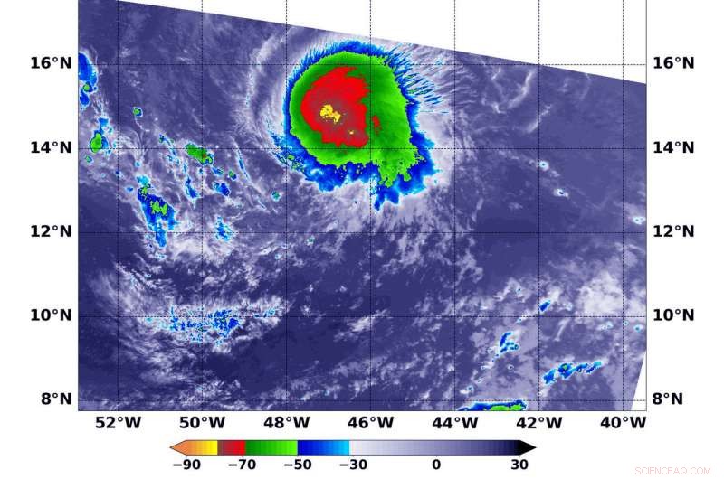 NASA Detects Wind Shear Influencing Tropical Storm Isaac s Core