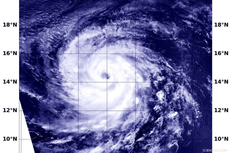 Suomi NPP Satellite Captures Stunning Eye of Hurricane Helene