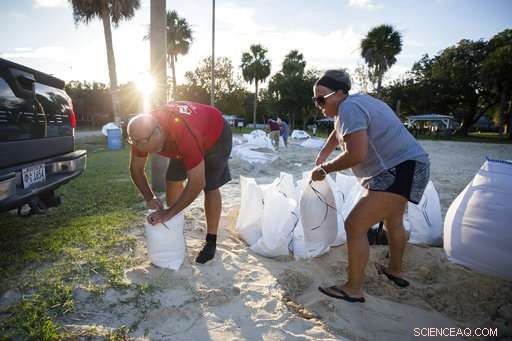 Hurricane Florence’s Outer Bands Bring Heavy Wind and Rain to the Carolinas