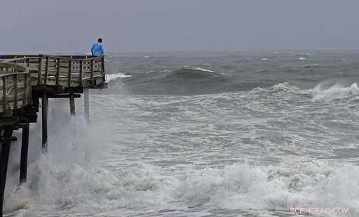 Hurricane Florence Brings Heavy Rain and Powerful Winds to the Coast