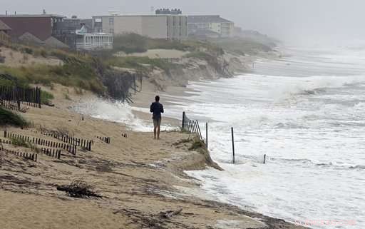 Hurricane Florence Brings Heavy Rain and Powerful Winds to the Coast