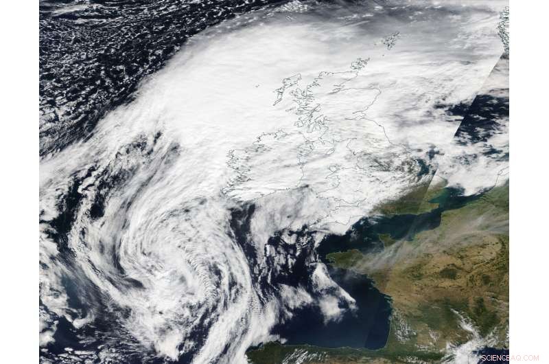 NASA Alerts: Post‑Tropical Cyclone Helene Threatens Ireland & UK