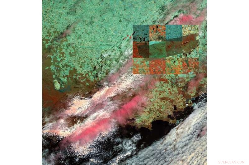 Australia from 700 km High: An Artist s Surreal Satellite Portrait