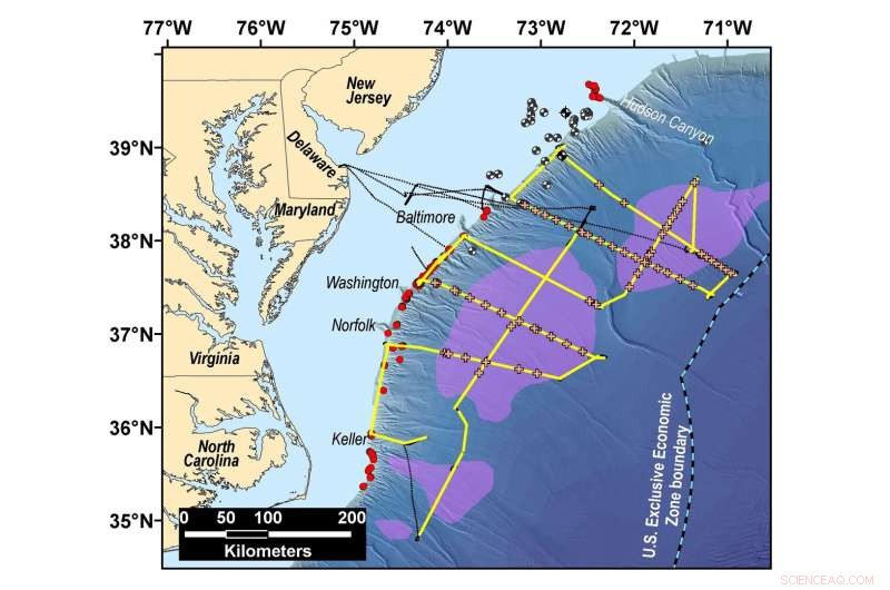 Seismic Research Cruise Yields Fresh Insights into U.S. Atlantic Margin Gas Hydrates