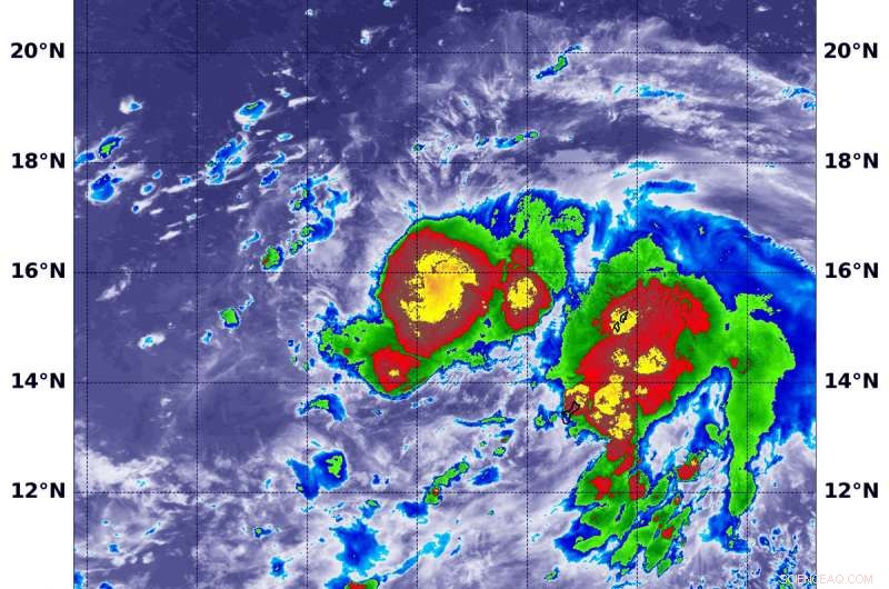 NASA Highlights Strengths in Tropical Storm Trami via MODIS Imaging