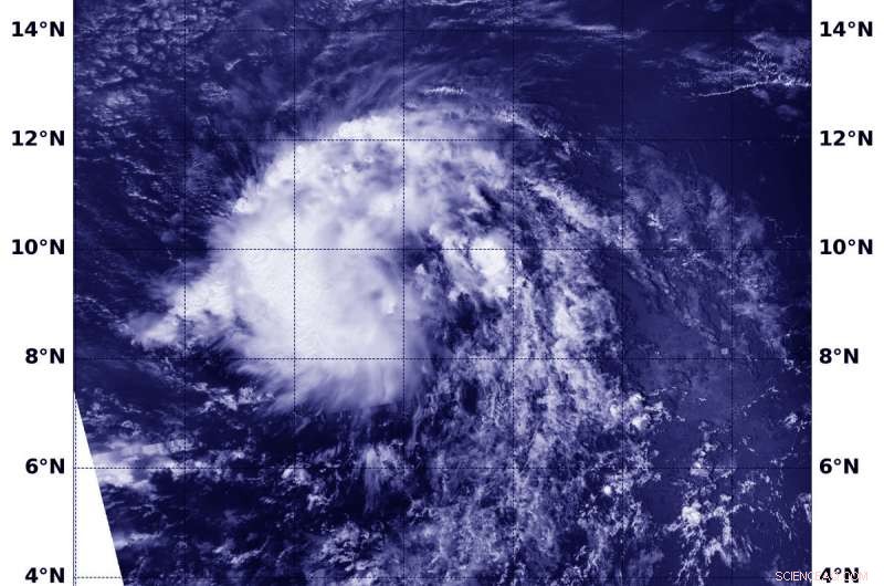 NOAA Satellite Images Brief Life of Tropical Cyclone Kirk