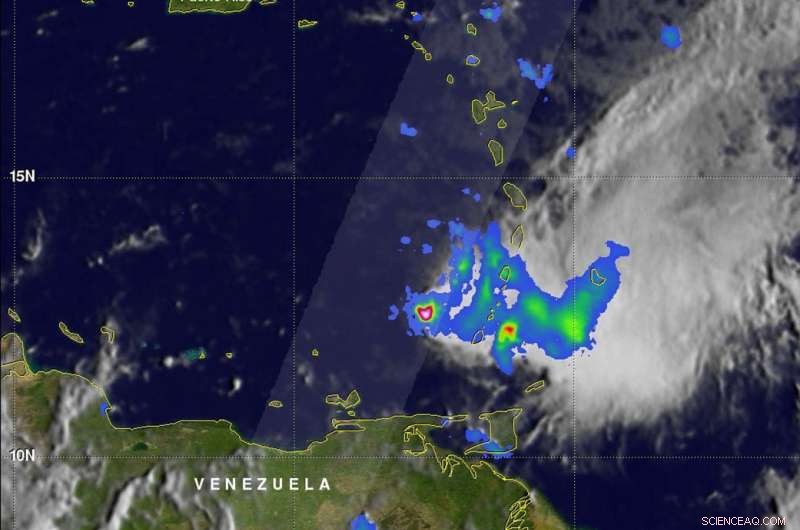 NASA Analyzes Heavy Caribbean Rainfall from Tropical Storm Kirk