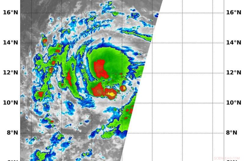 NASA Identifies Tropical Storm Sergio Nearing Hurricane Status