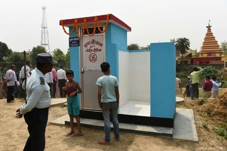India s Villages Combat Sanitation Challenges: Turning Poo into Public Toilets