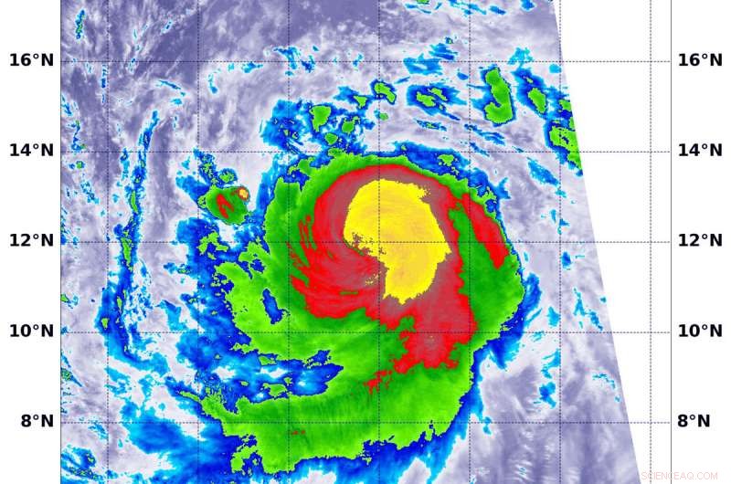 NASA Detects Intense Storms Encircling Hurricane Sergio’s Eye
