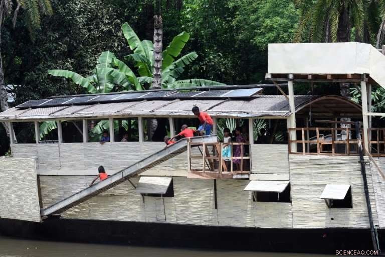 Bangladeshi Children Champion Climate Action with Innovative Floating Schools