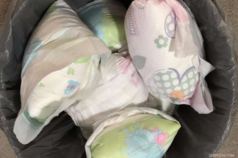 Scientists Explore Turning Dirty Nappies into Valuable Raw Materials