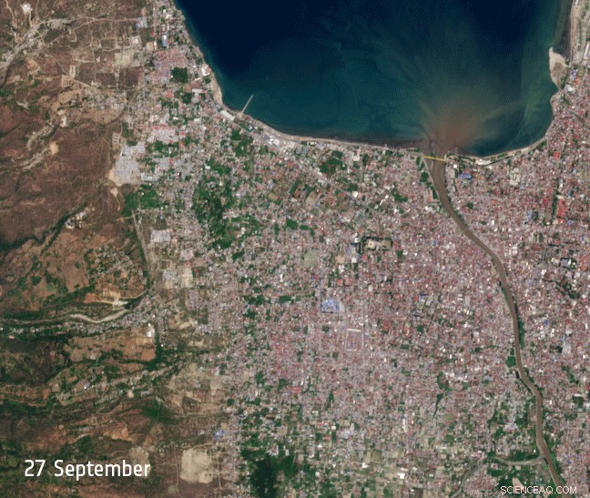 ESA Sentinel-2 Satellite Maps Impact of Indonesia s 7.5-Magnitude Earthquake