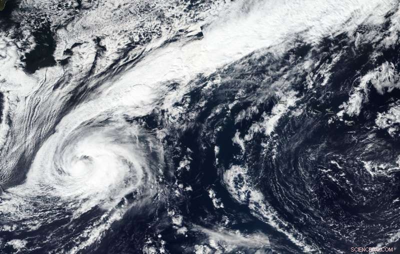NASA Satellites Capture Tropical Storm Leslie’s Developing Eye Over the UK