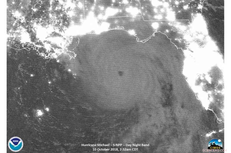 NASA Tracks Category 4 Hurricane Michael Approaching Landfall