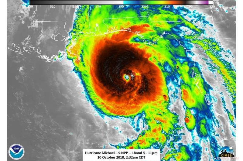 NASA Tracks Category 4 Hurricane Michael Approaching Landfall