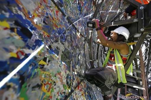 Massive Plastic Whale Installation Aims to Raise Ocean Pollution Awareness