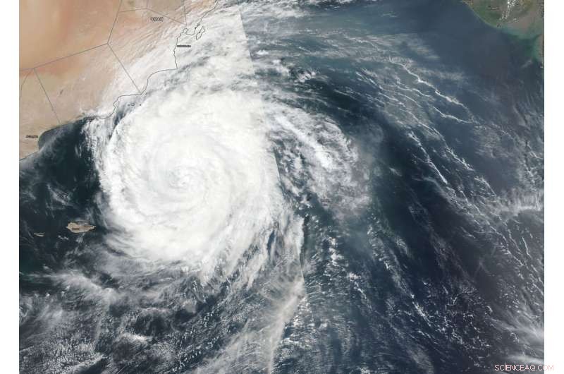 NASA Satellite Detects Tropical Cyclone Luban Approaching Oman s Coast