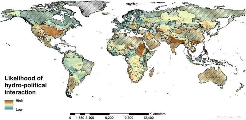 Key Global Hotspots for Water Resource Conflicts