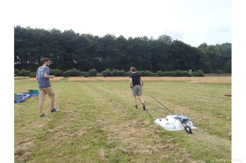 Exploring Soil Surfaces with Ground-Penetrating Radar