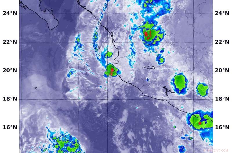 NASA Monitors Scattered Remnants of Former Tropical Storm Tara